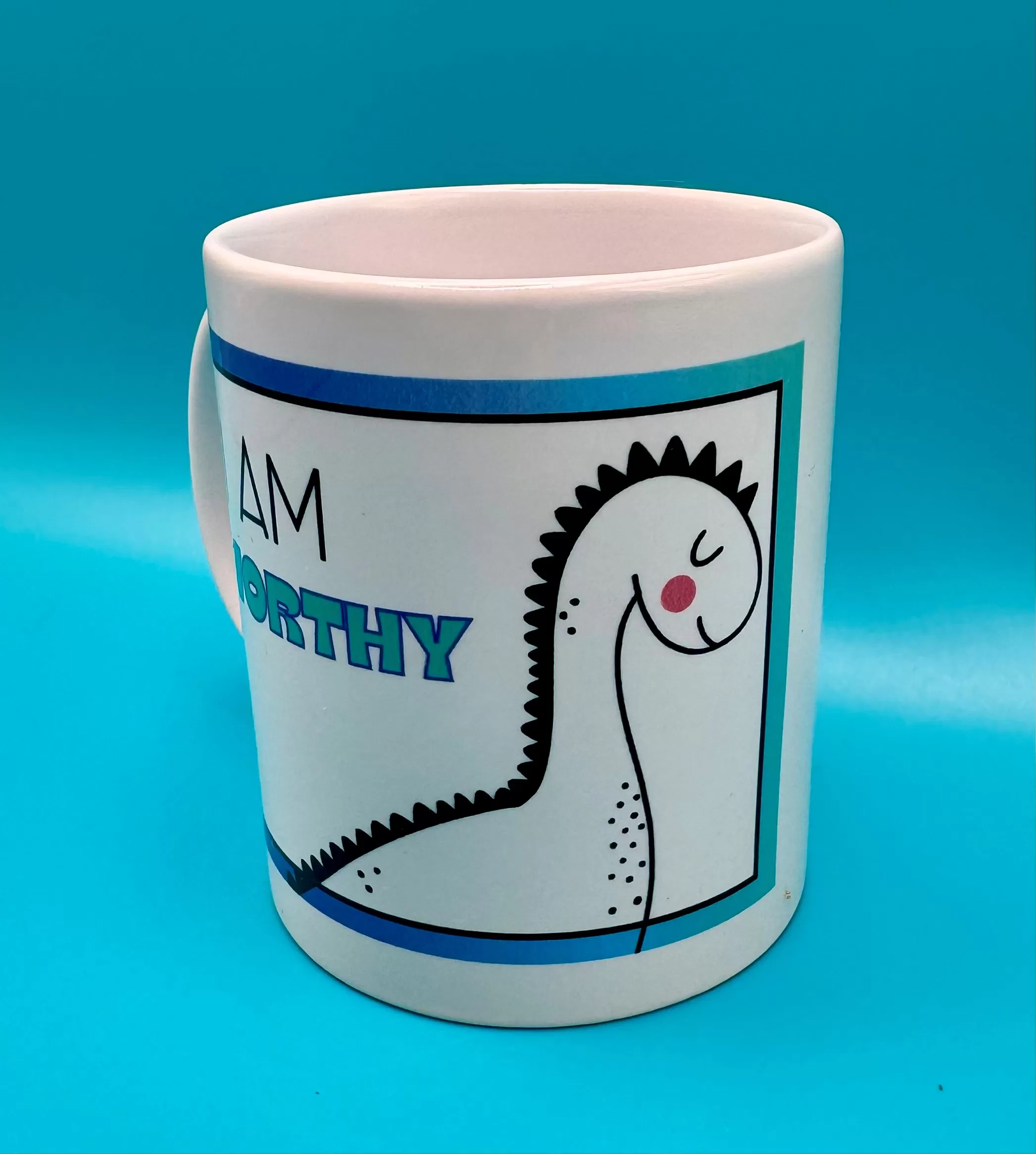I am Worthy Affirmation Mug - Image 2